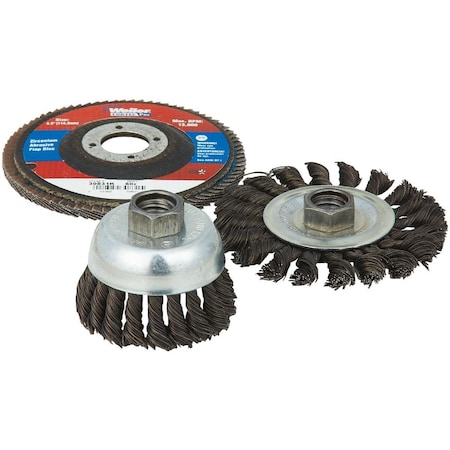 Weiler Vortec 3 pcs Angle Grinder Abrasive Set 36099